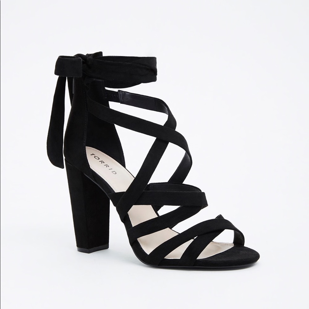 Torrid Strappy Lace Heel